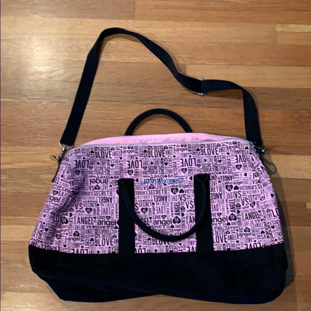 Victoria’s Secret travel bag.